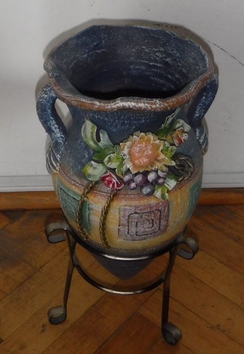 ceramiczna amfora grecka, duża