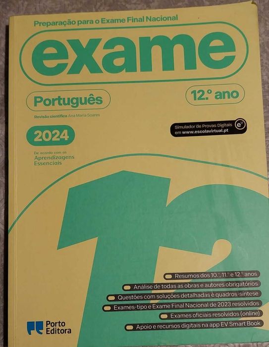 Livro de preparação para exame final - Português (12º ano)