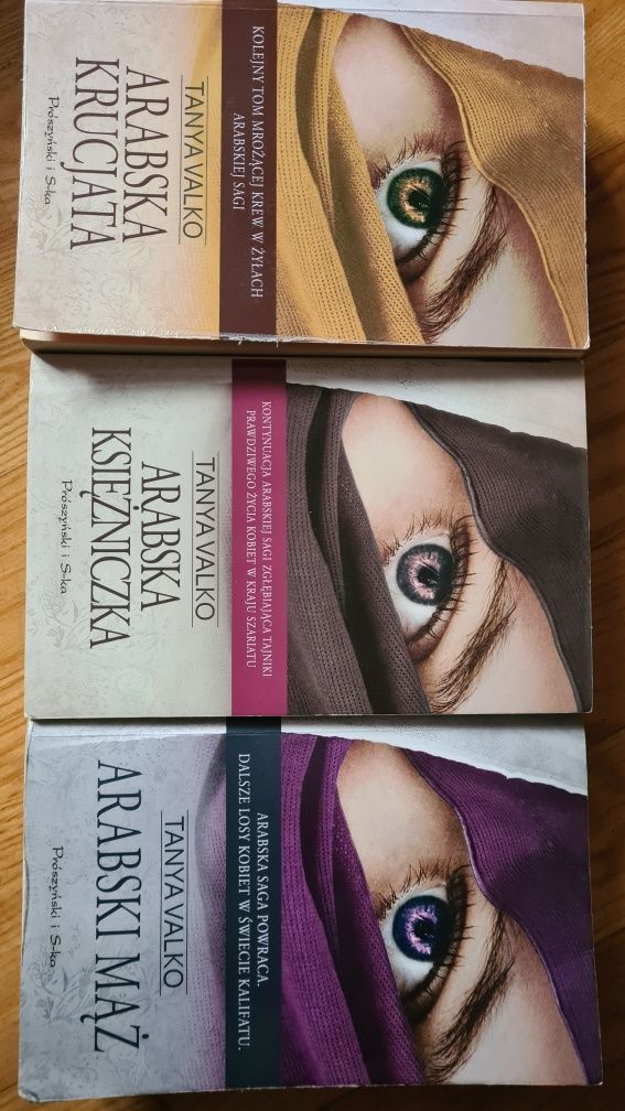 Arabska Księżniczka Tanya Valko plus 2 tomy