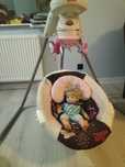 hustawka Fischer Price  Butterfly Cradle n Swing