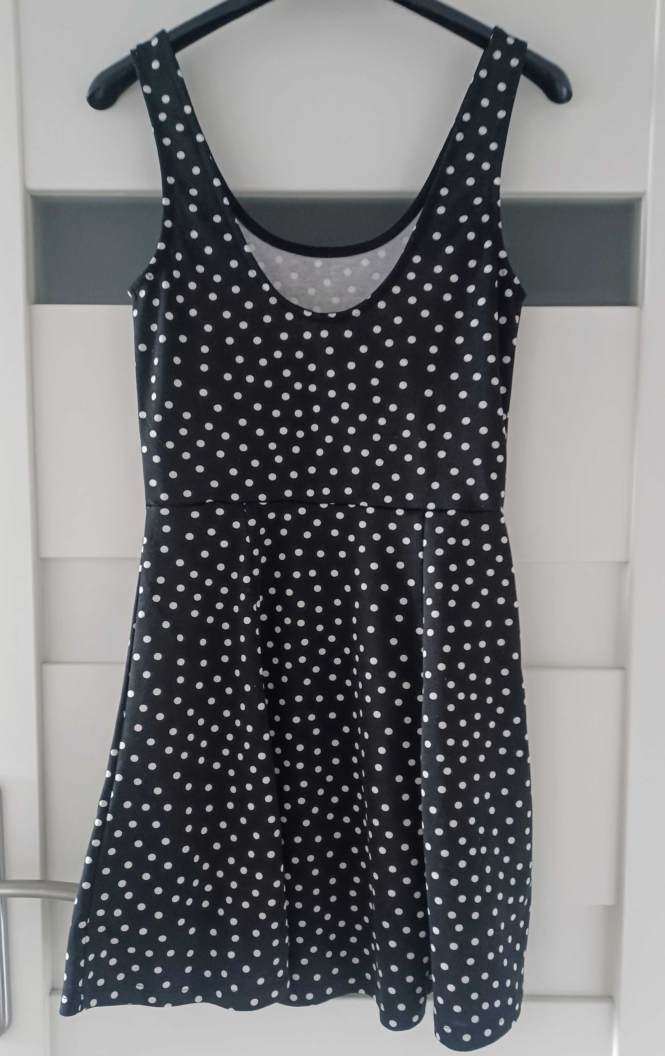 Sukienka w grochy HM r.34