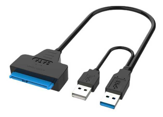 USB 3.0->SATA адаптер/контроллер для 2.5/3.5" с блоком питания HDD/SSD