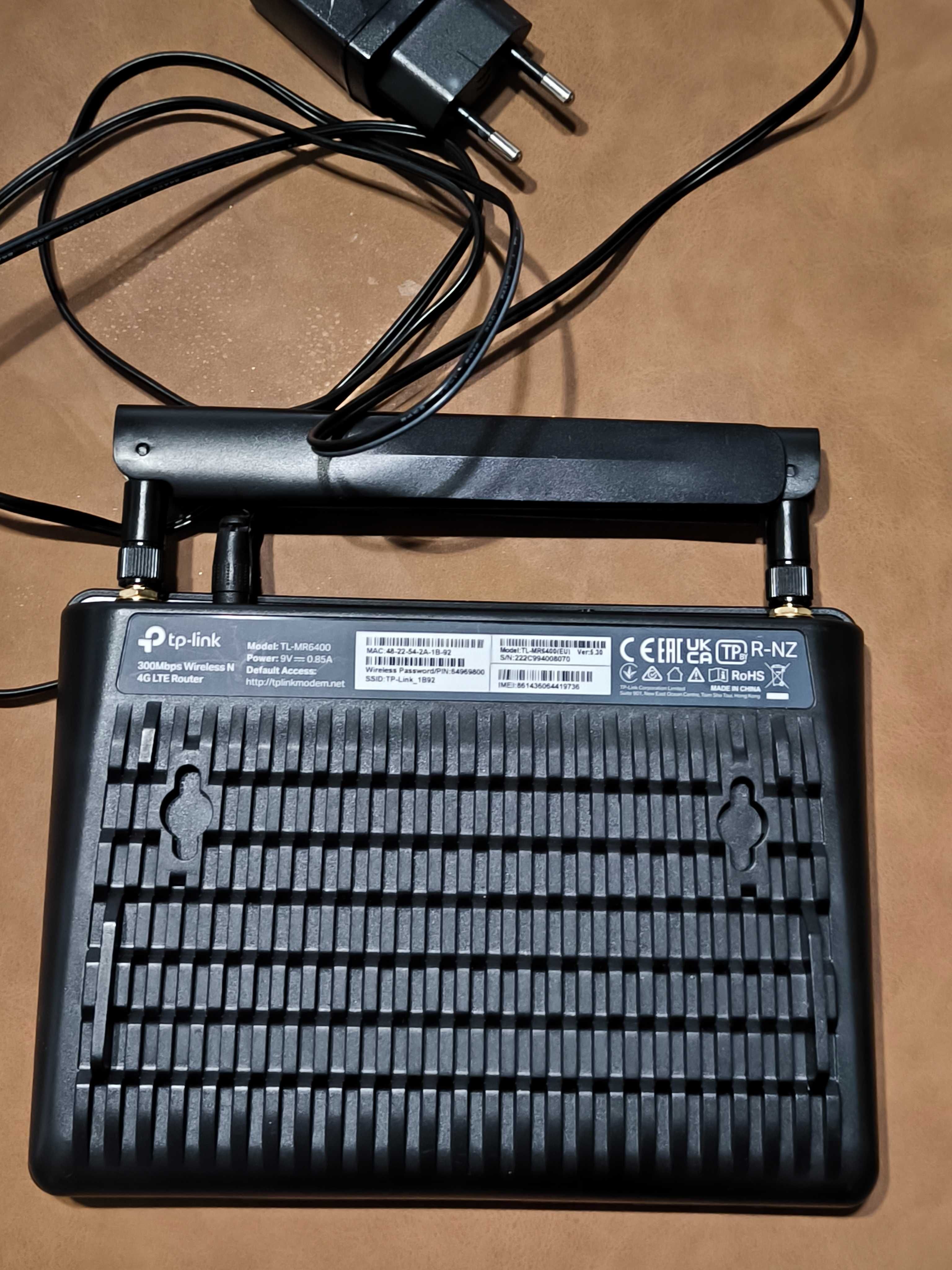 Router bezprzewodowy 4G TP-Link TL-MR6400