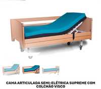 Cama articulada semi-electrica