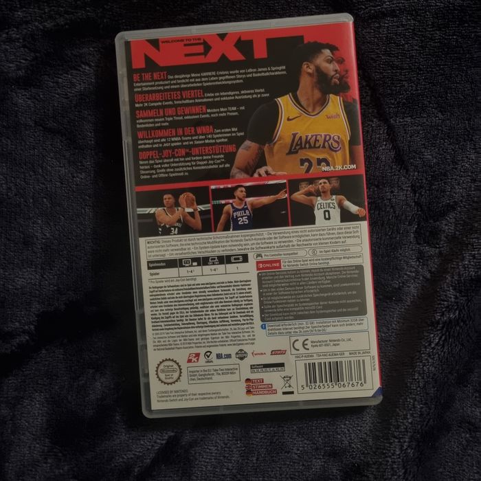NBA 2k20 Nintendo switch