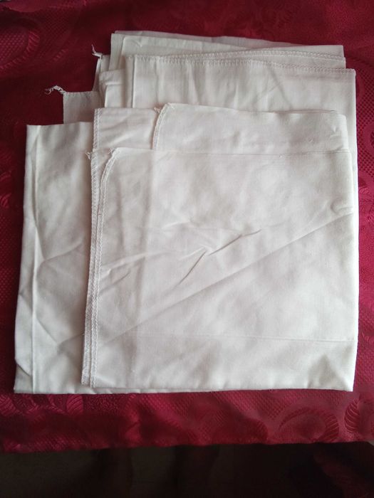 Новые х/б пелёнки детские белые  пелюшки ткань ситец