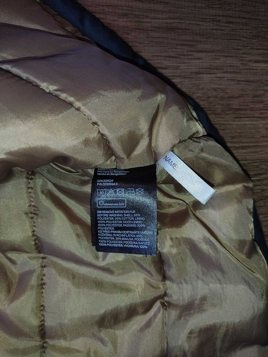 Зимова Тепла Куртка На Хлопчика H&M, Nike Оригінал S-M 14-16 р, 170 см