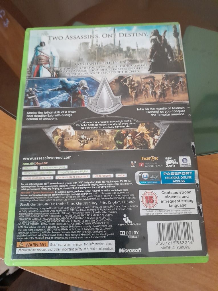 Assasinss Creed Revelations. Stan BBD.X box 360