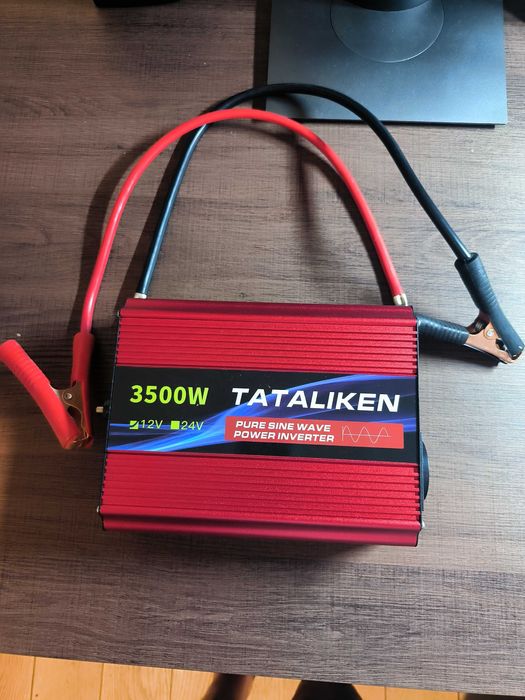 przetwornica napięcia z 12V na 220V pełny sinus moc 3500W