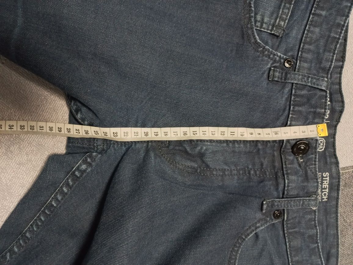 Spodnie jeans męskie r.32