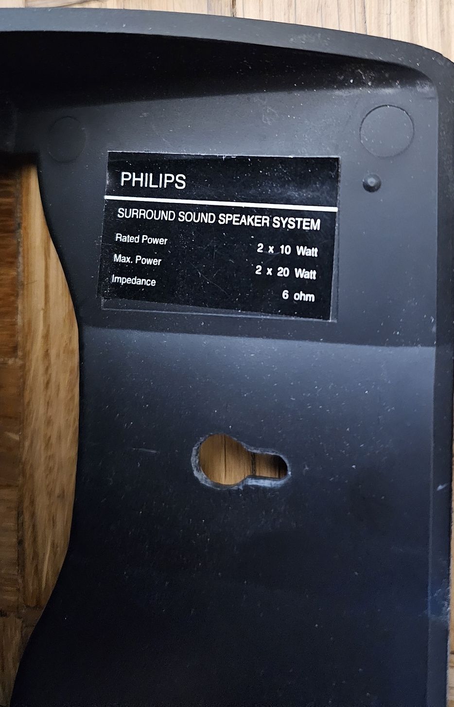 Głośniki PHILIPS FB205/00 centralny plus 2 satelity