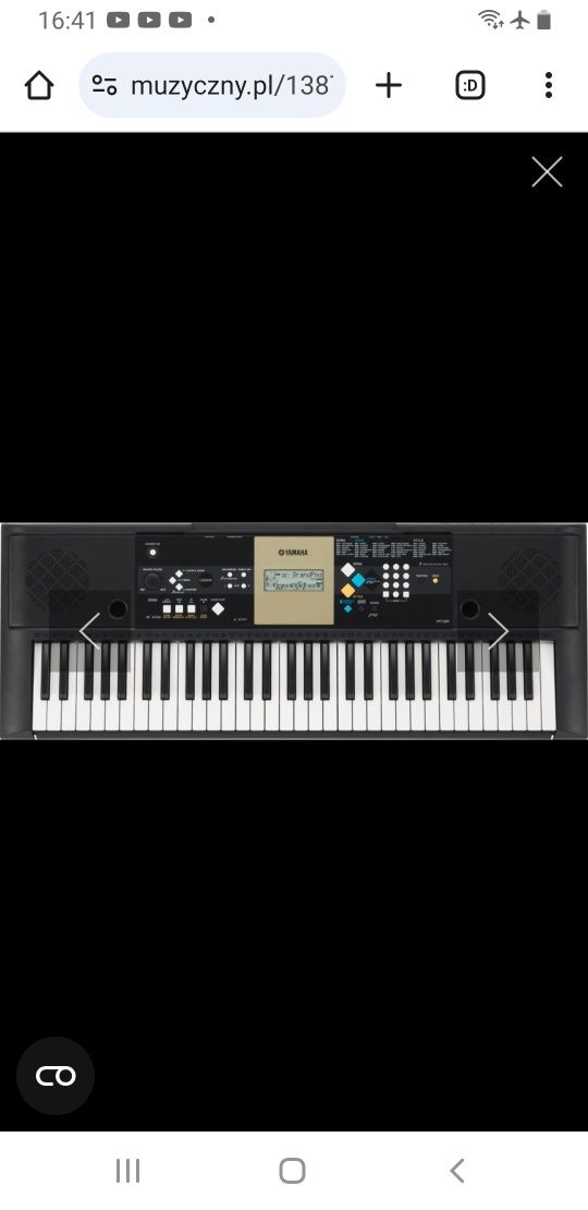 YAMAHA LCD  синтезатор 61 клавіатура орган піаніно фортепіа key syn