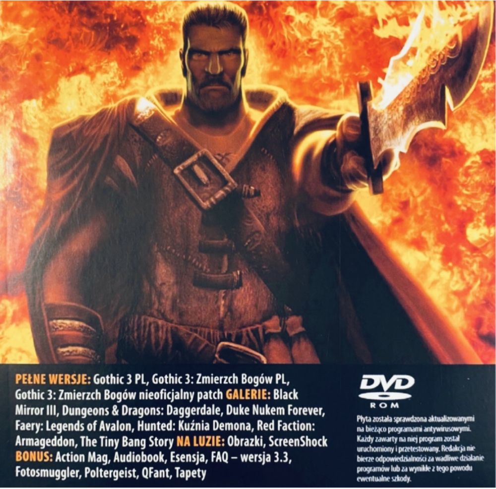 Gry PC CD-Action DVD 193: Gothic 3: złota edycja