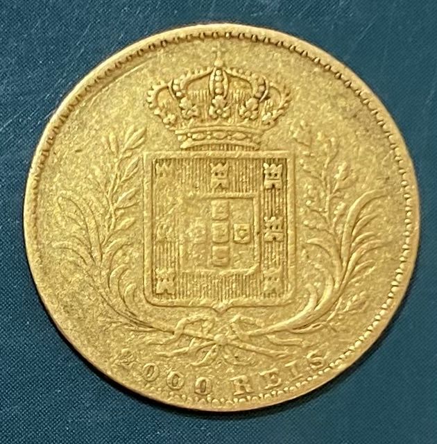 Moeda de ouro D. LUIS I - 2000 Reis 1865