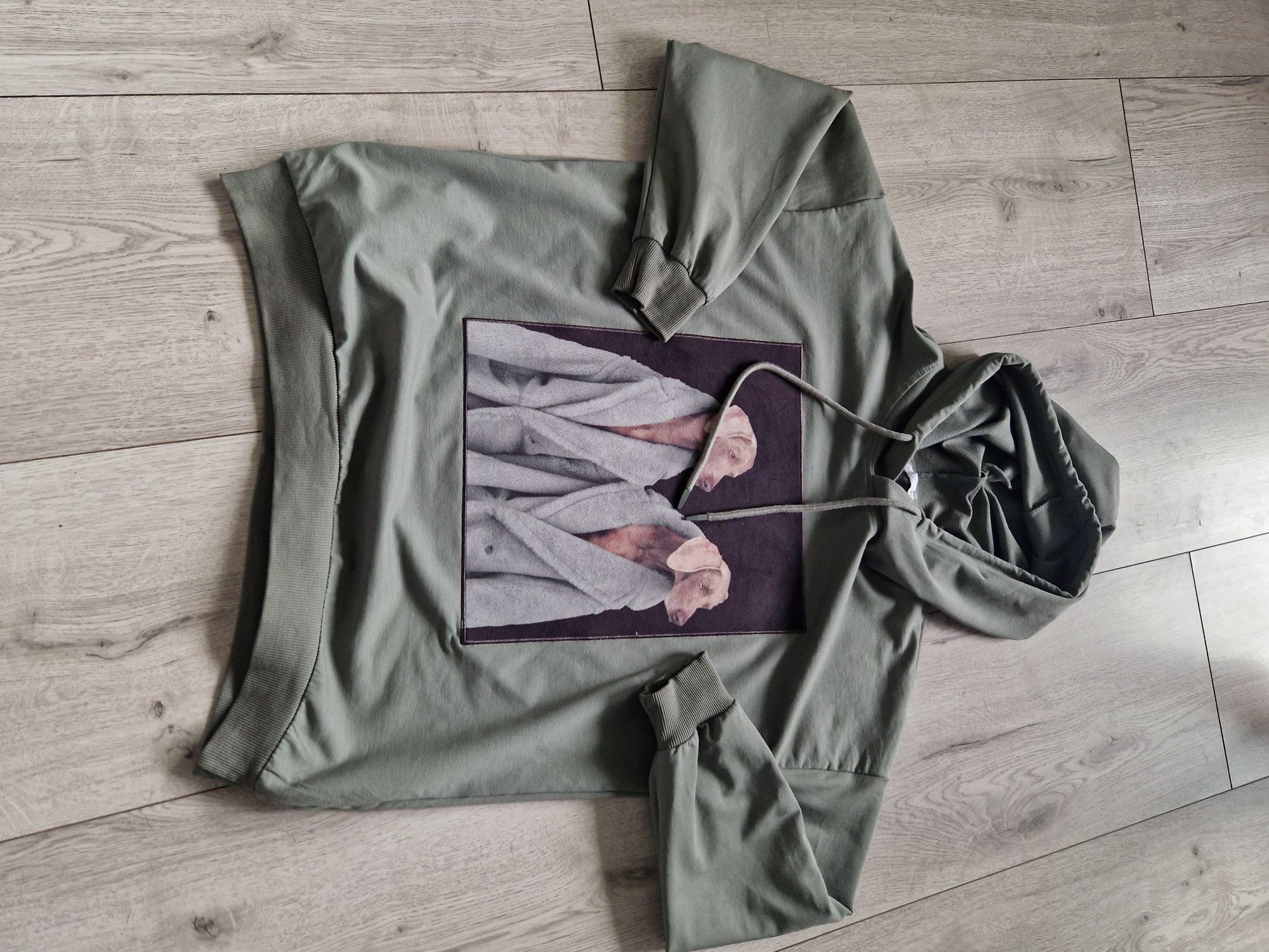 Bluza megi s/m kolor szałwia