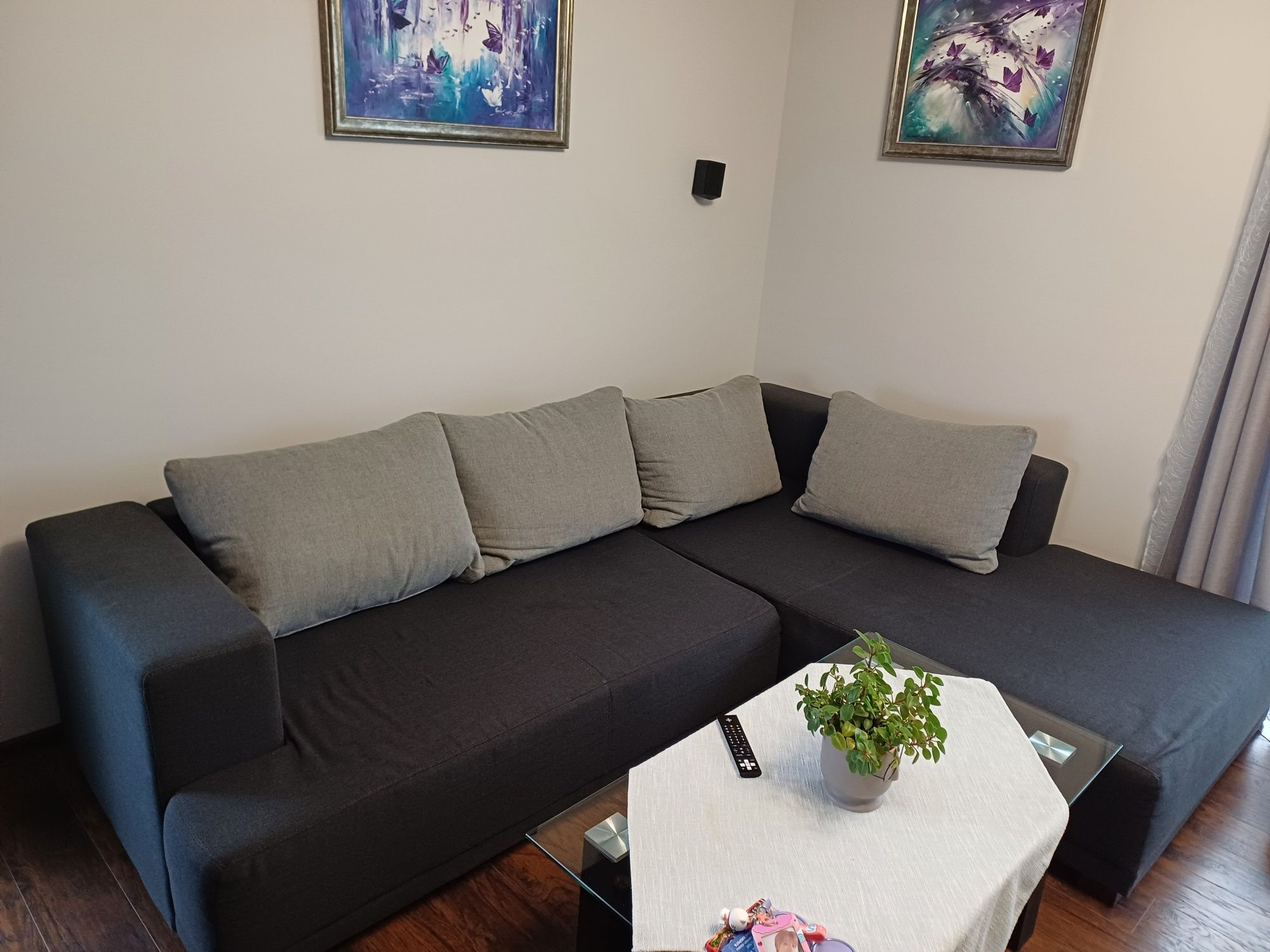 Narożnik 280x210 Agata meble, funkcja spania