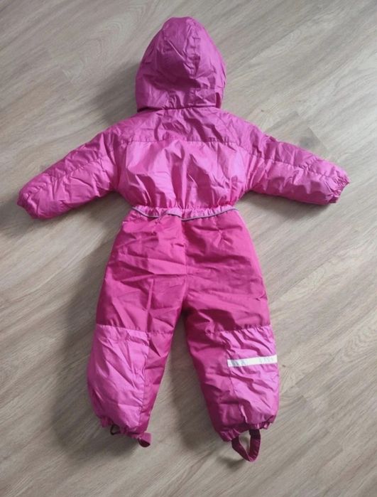 Kombinezon zimowy jednoczęściowy dla dziewczynki r 92/98
