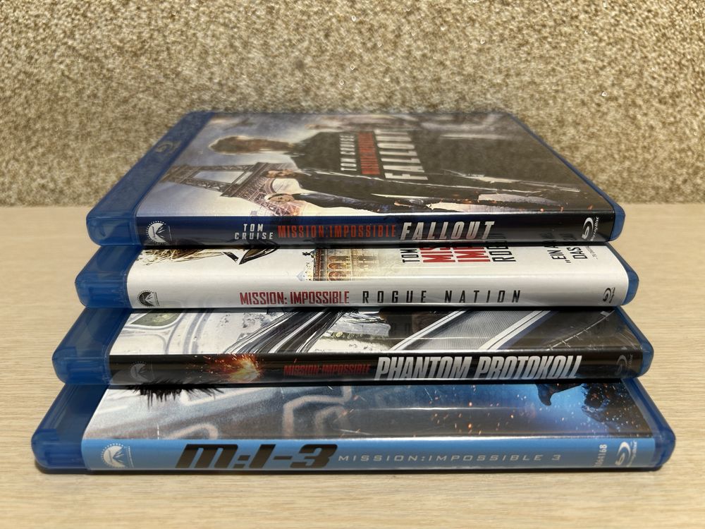 Blu-ray диски Amaray Миссия: невыполнима 3-6/Смертельное оружие 1-4