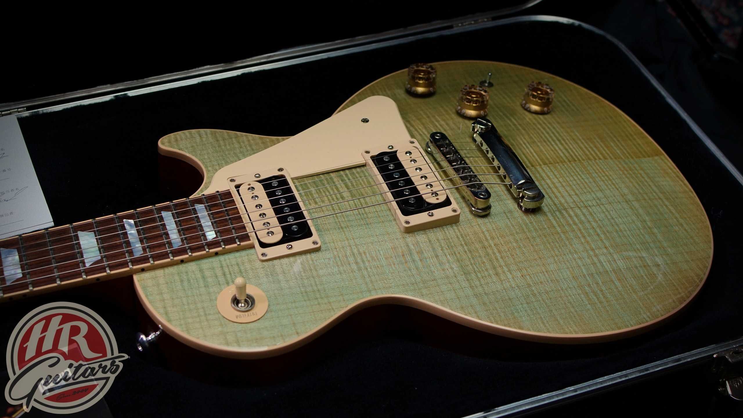 GIBSON Les Paul Classic z 2015 roku, kolor Seafoam Green, USA, gitara