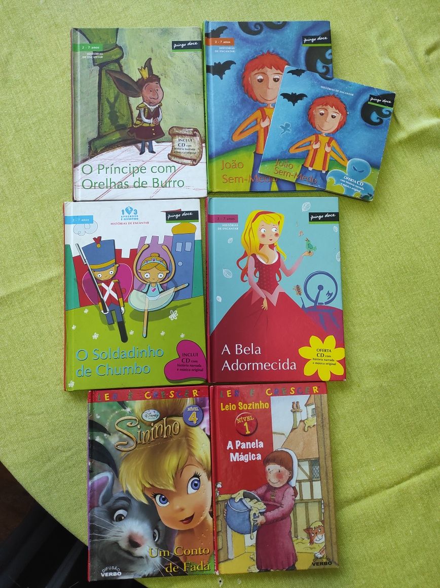 Livros infantis a 3€ cada um