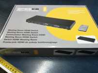 Przełącznik, switch HDMI/VGA SpeaKa Professional, 5 Portów, z pilotem