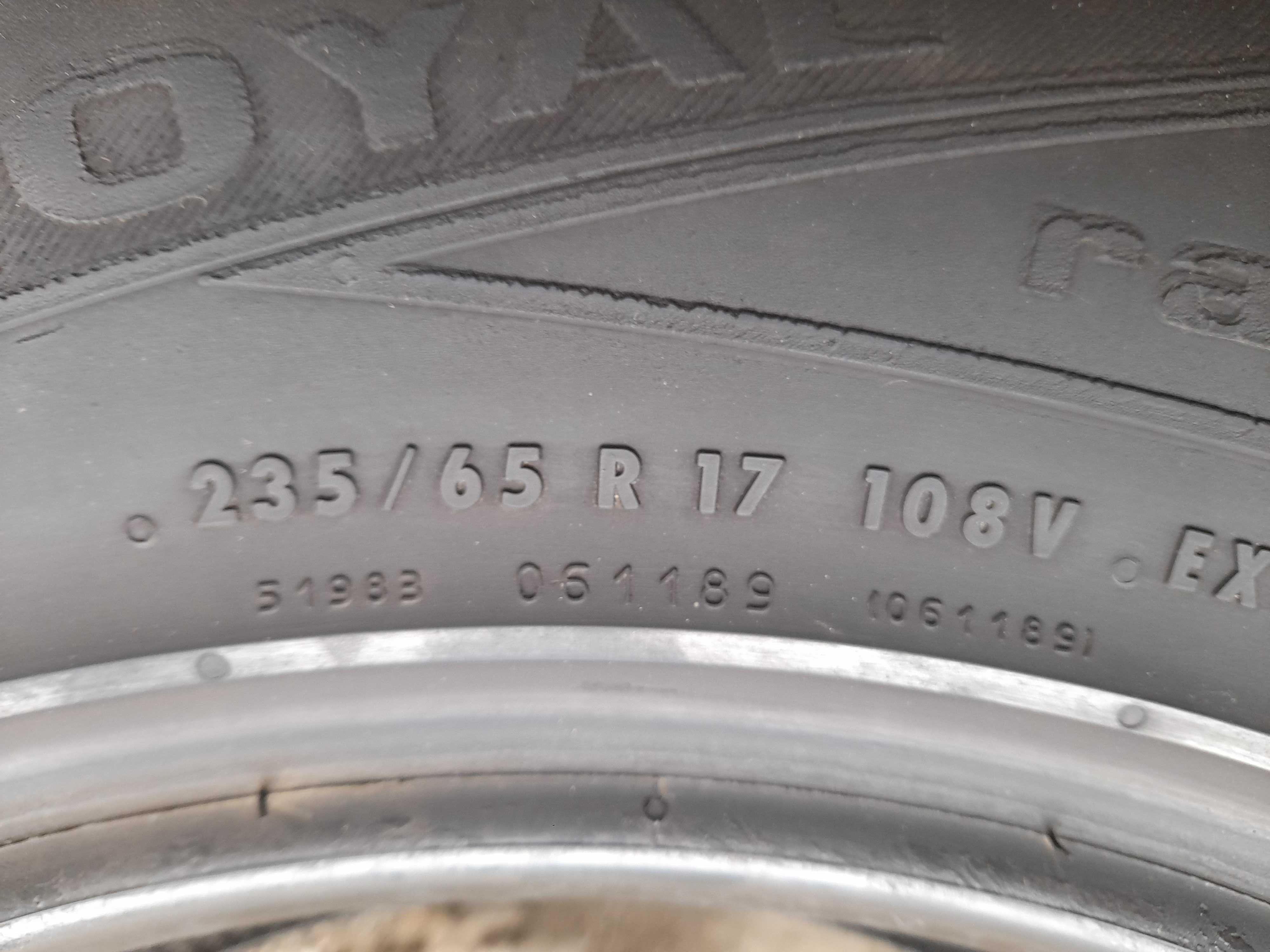 Літні шини 235/65 R17 Uniroyal rallye 4x4 street