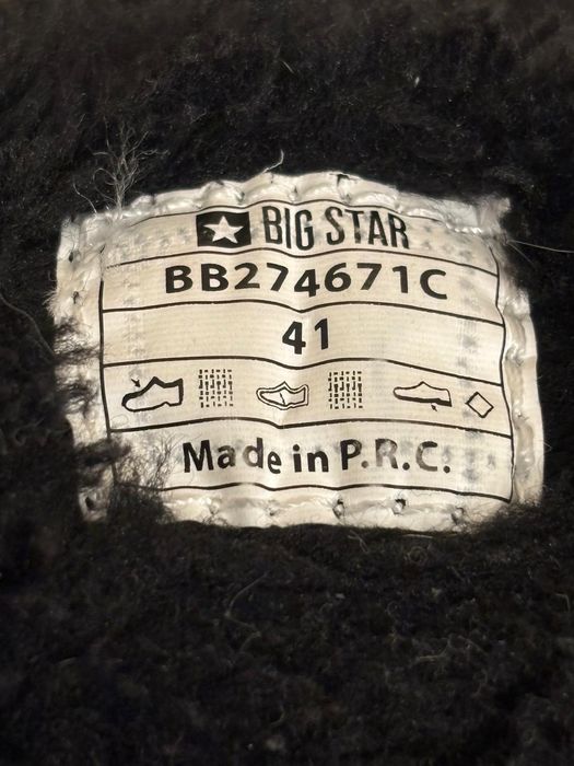Botki Big Star roz. 41