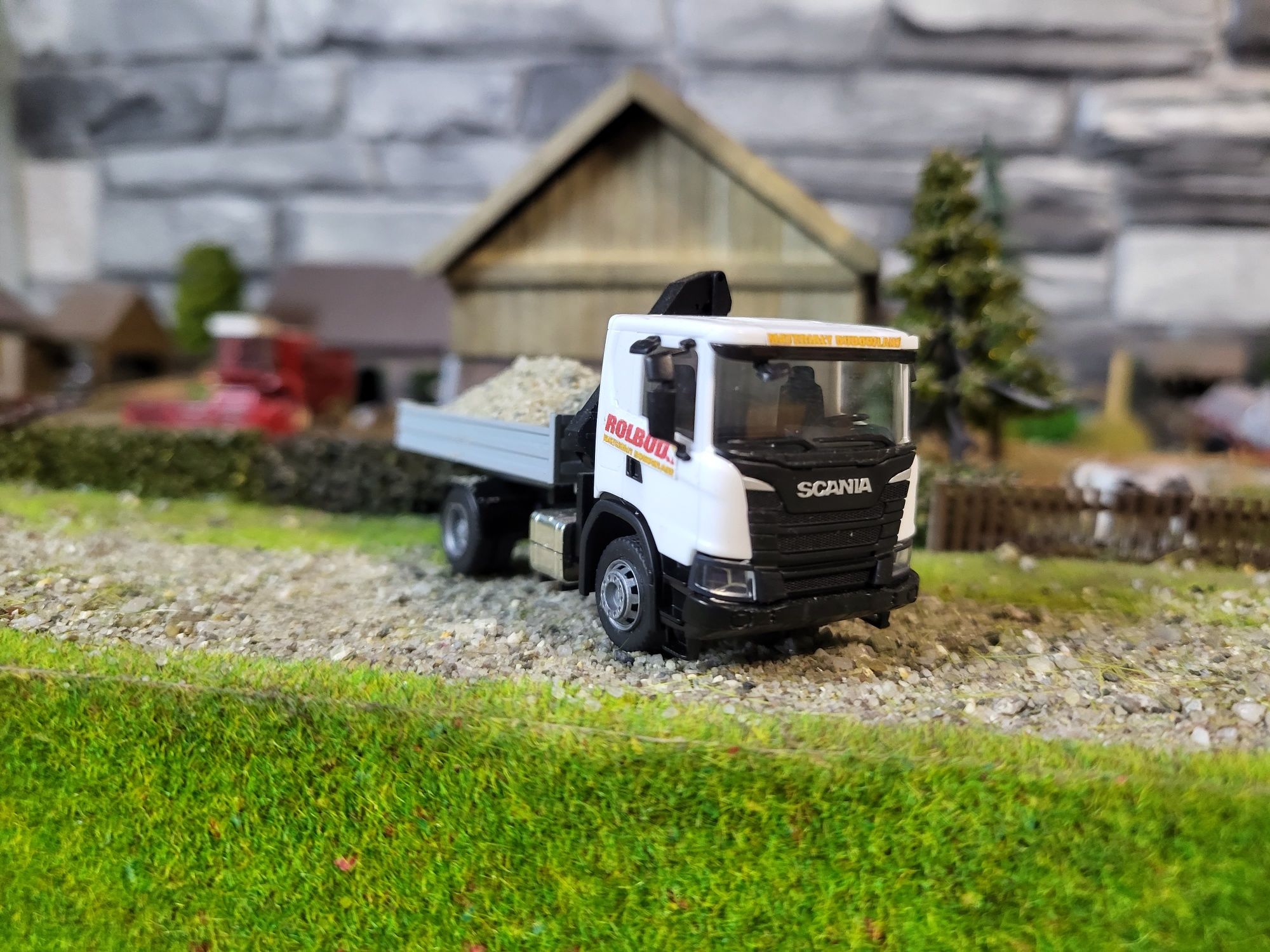 Scania XT wywrotka z HDS 1/87