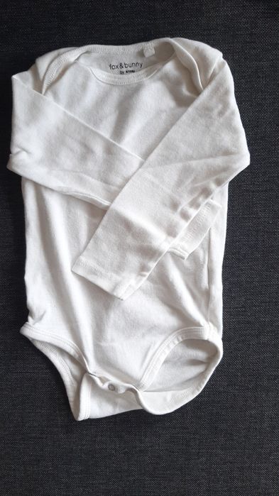 Białe body Fox and Bunny, rozm. 86, stan bdb