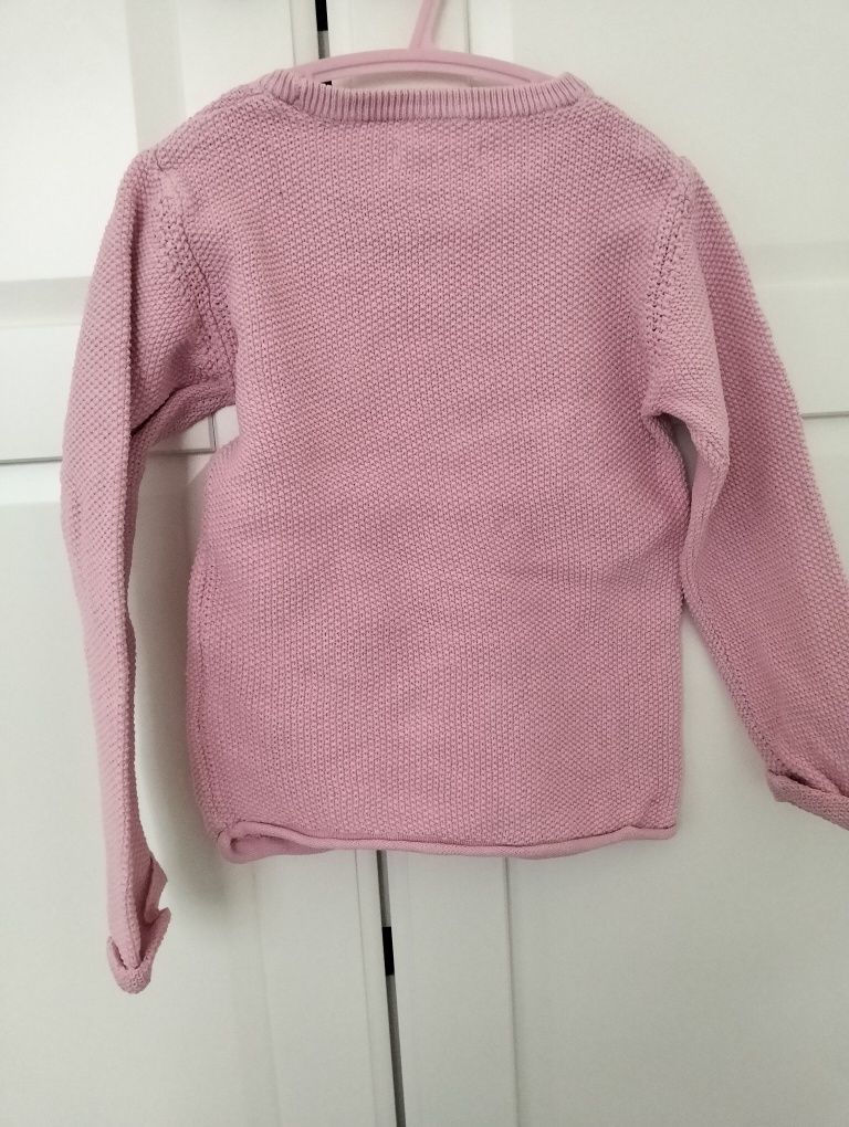 Sweter, sweterek różowy , unicorn, cekiny