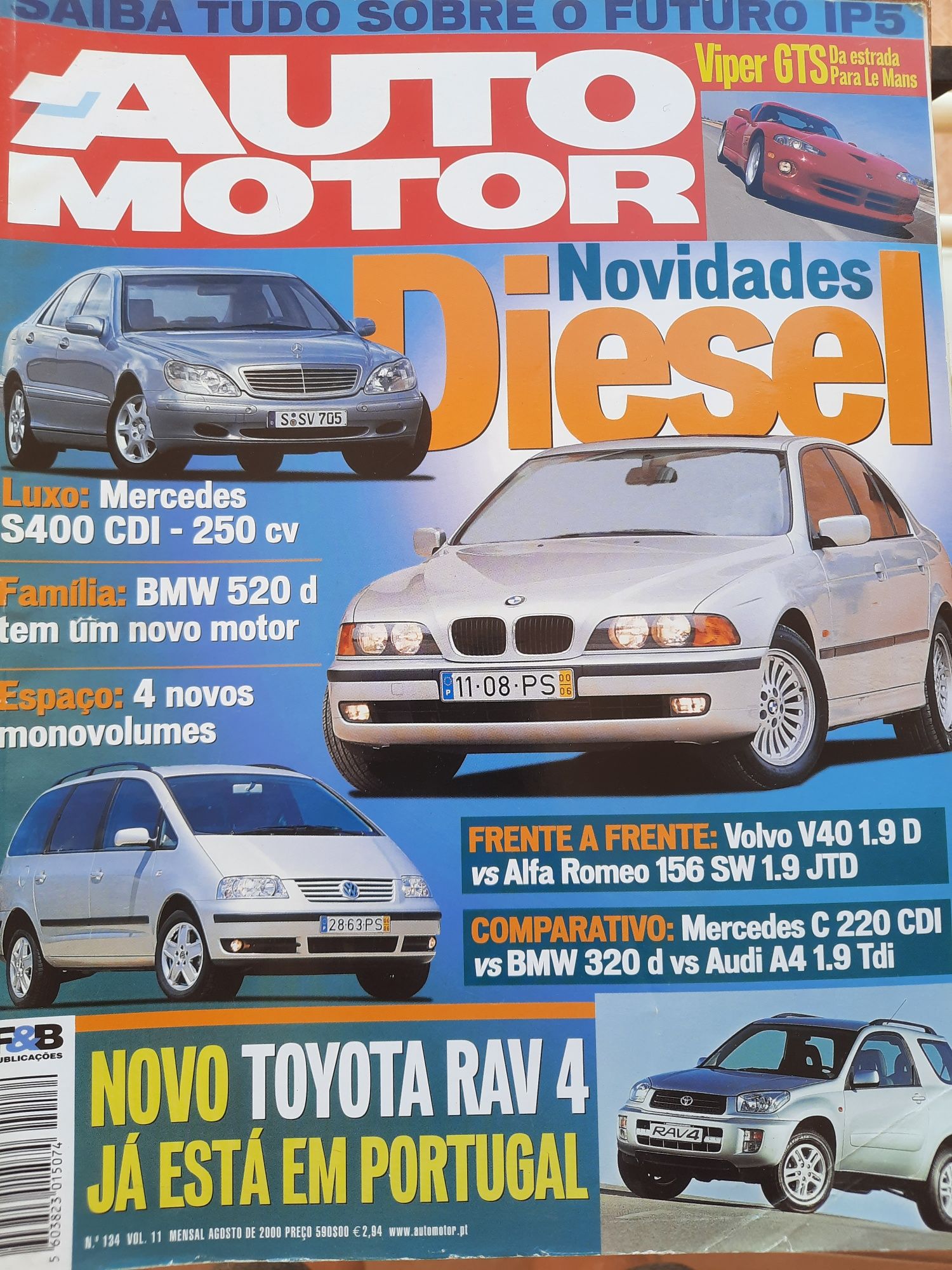 Revistas antigas "Auto Motor" - lote ou individual