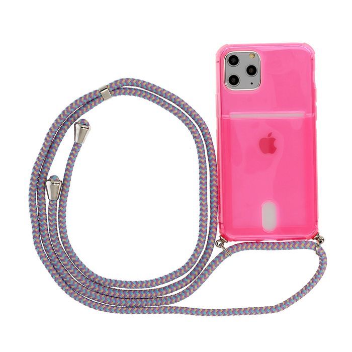 STRAP Fluo Case do Iphone X/XS Różowy