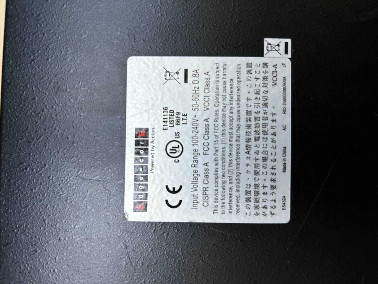 Комутатори керовані рівня 2 Edge-Core ES4524D | Edge-Core ES4324