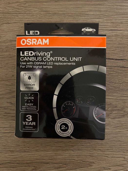 Philips żarówki LED H7 Ultinon PRO3021 + Sterownik LED Canbus Osram