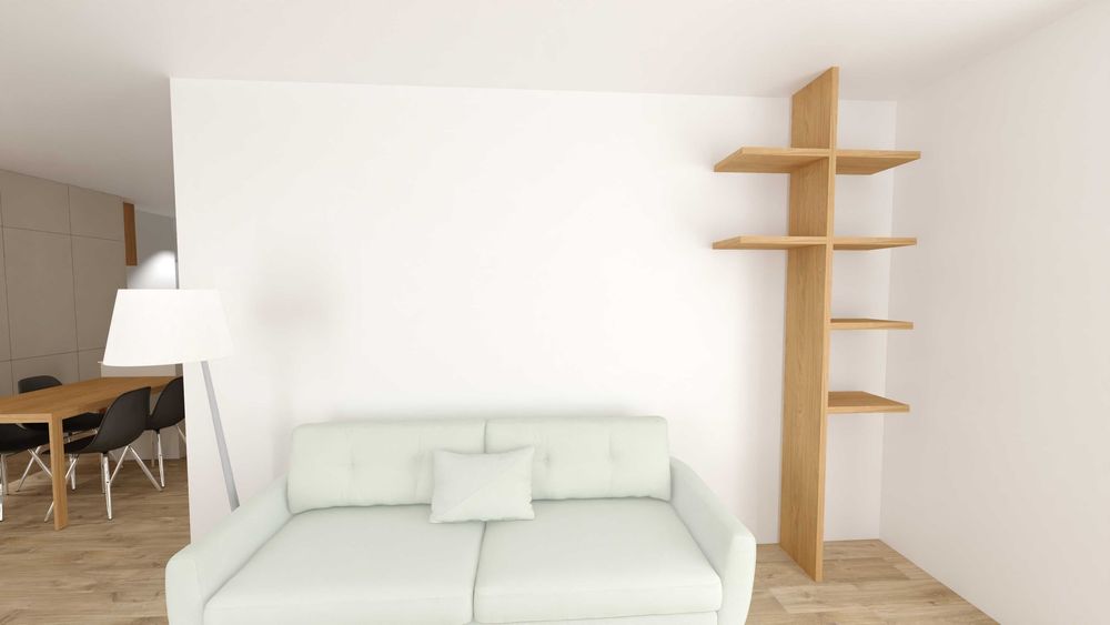 Półka regał blat Egger Fornir H1385 ST40 Dąb Casella natural