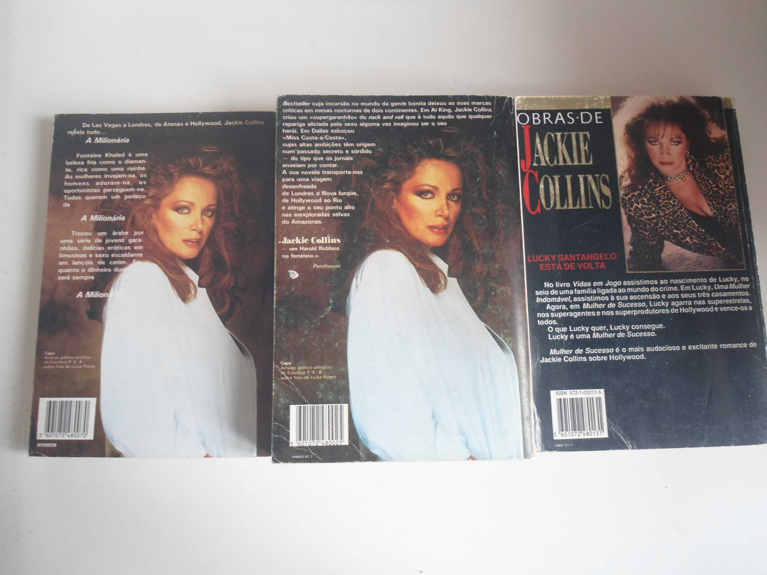 3 Livros de Jackie Collins