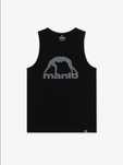 MANTO TANK TOP koszulka bokserska na ramiączkach bawełna vibe czarna