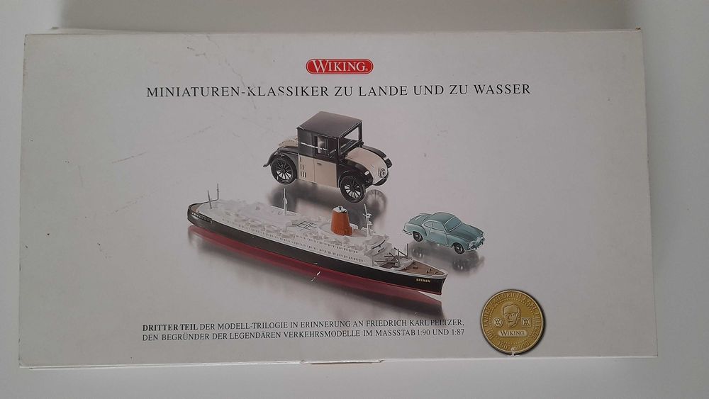 Kolekcja na 100 lat F.K.Peltzer 3 limitowane modele Wiking 1:87 1:90