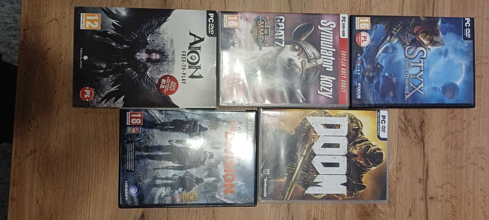 Kolekcja 36 pudełkowych gier PC (OPIS!)