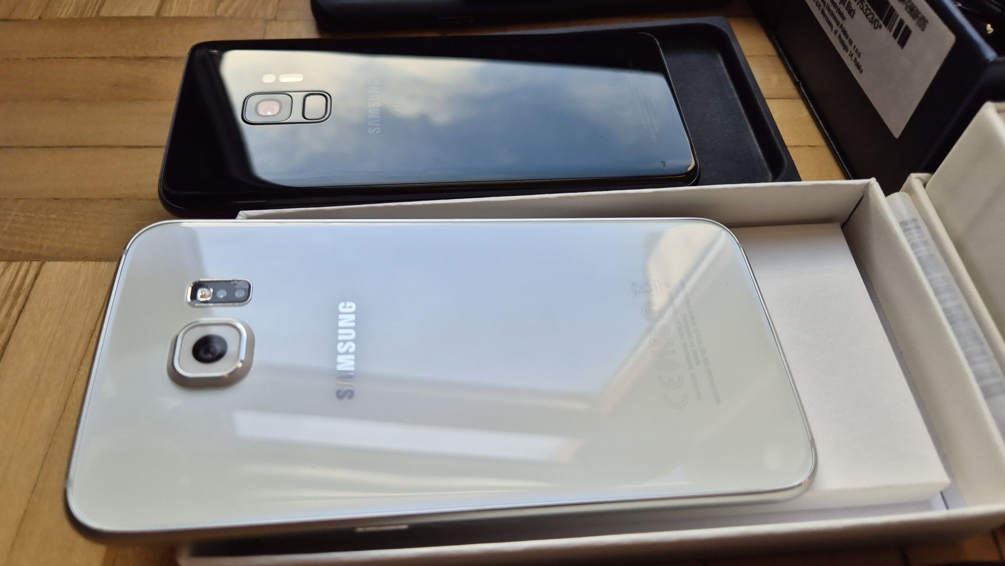 Samsung Galaxy S 6 i S 9 stan idealny