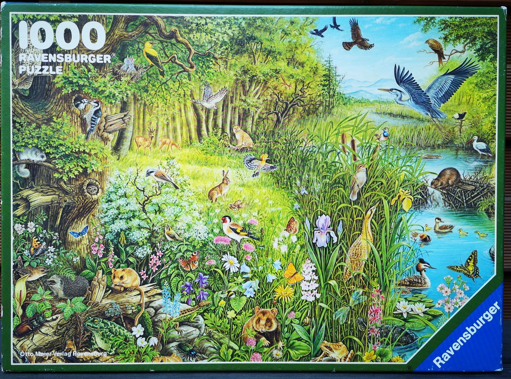Puzzle 1000 Ravensburger Zagrożona Przyroda Otto Maier (-1)
