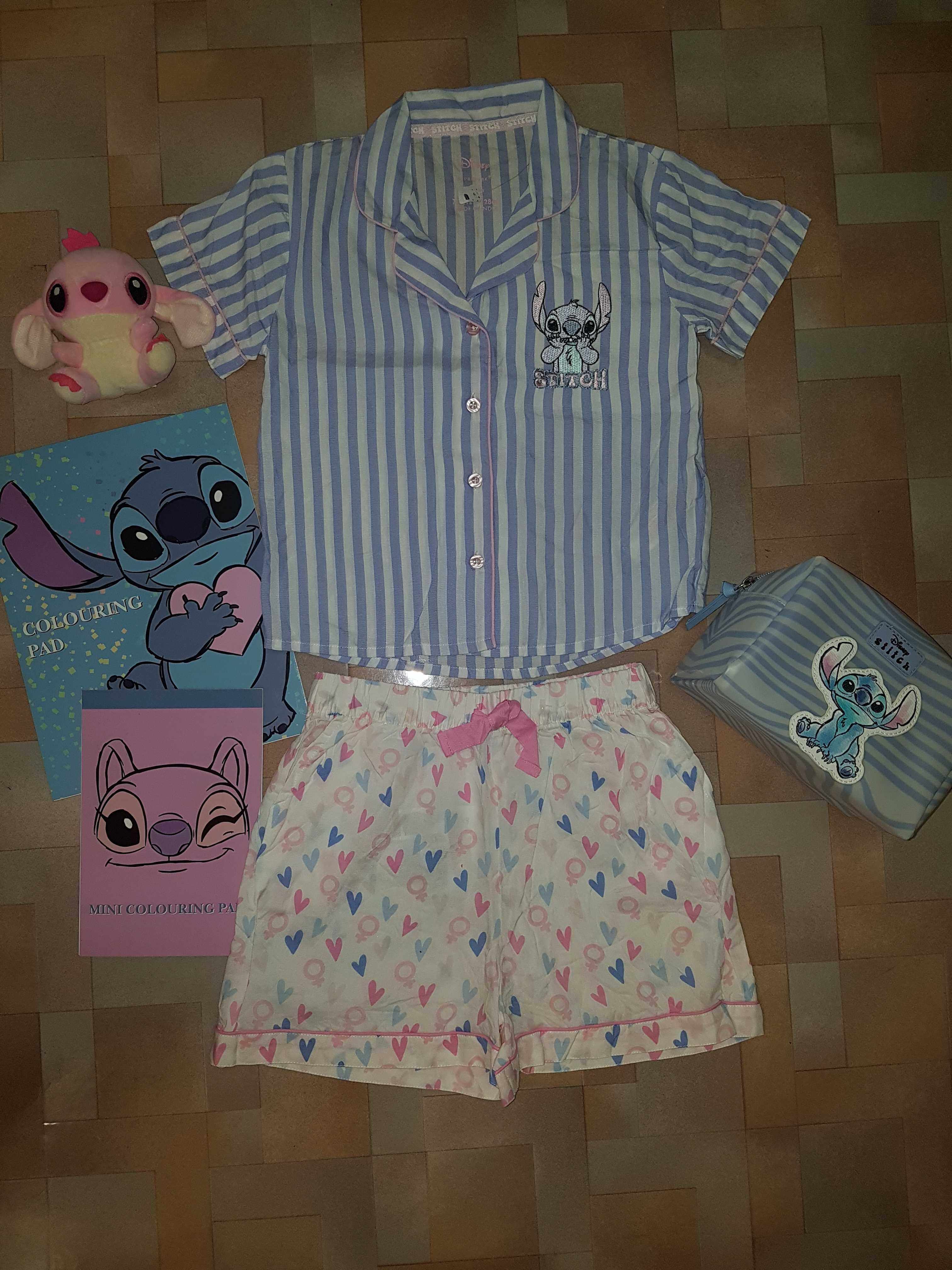 Пижама Disney Стич лето, комплект модал, Stitch 7-8 лет 128 см