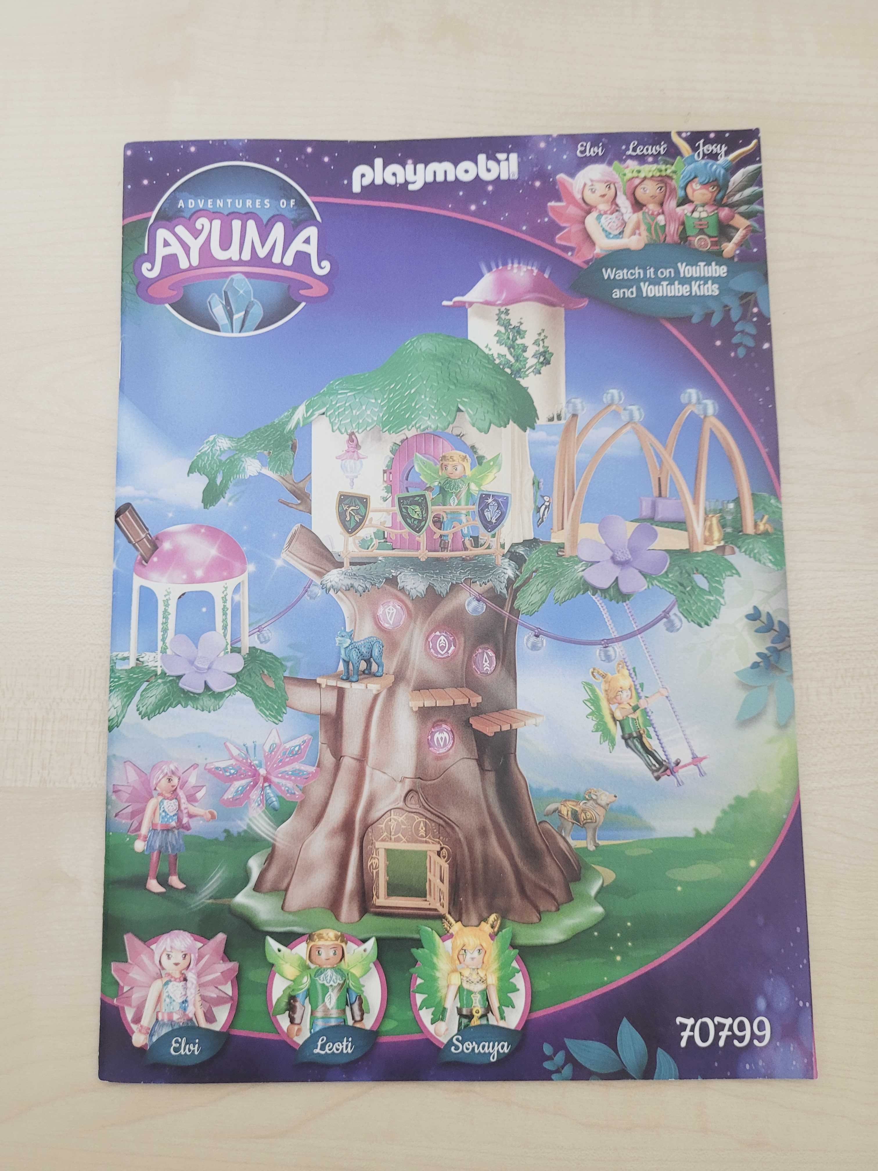 Playmobil 70799 Mega Zestaw Ayuma Drzewo Wróżek 162 elementy /K/P40