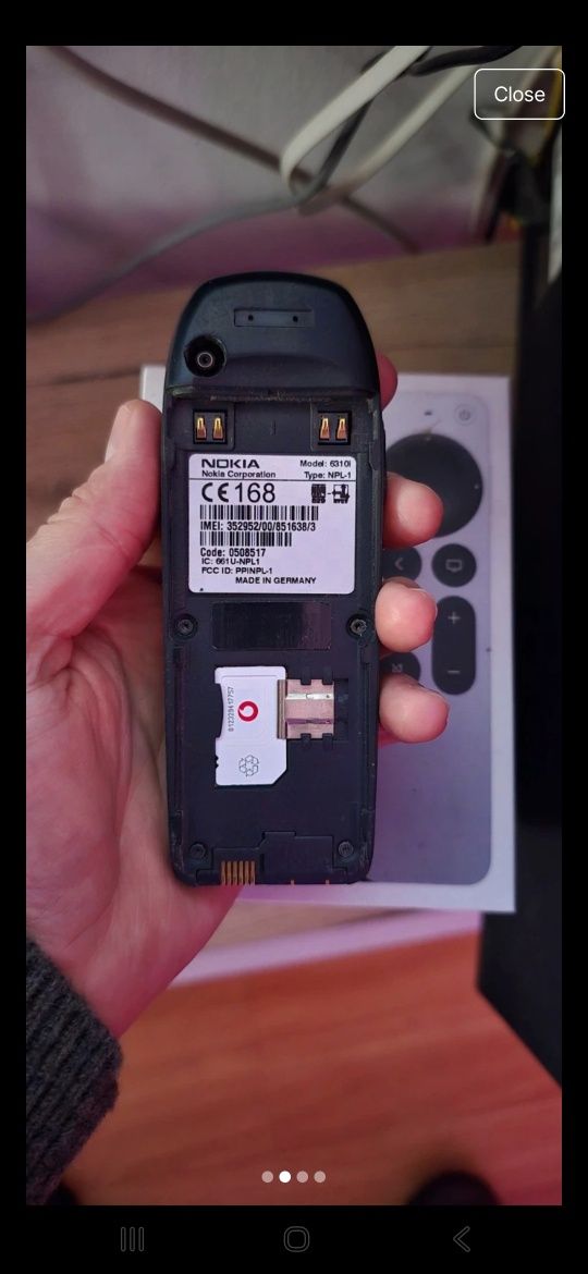 Telemóvel Nokia 6310i