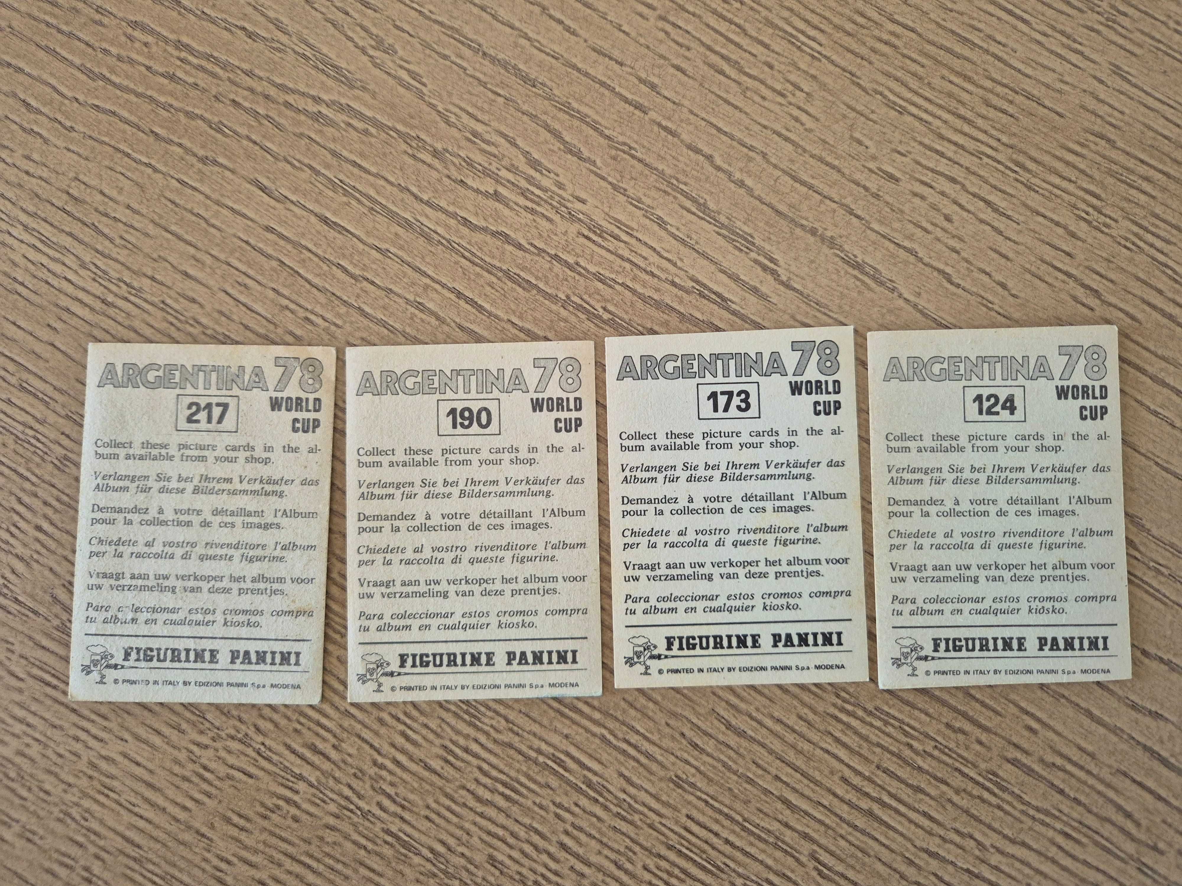 Panini FIFA World Cup Argentina 1978