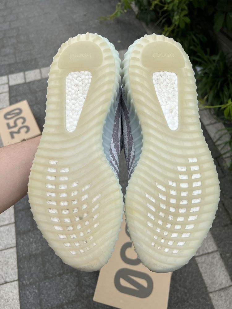 Adidas Yeezy Boost 350 V2 Blue Tint sneakersy niskie szare 46 2/3