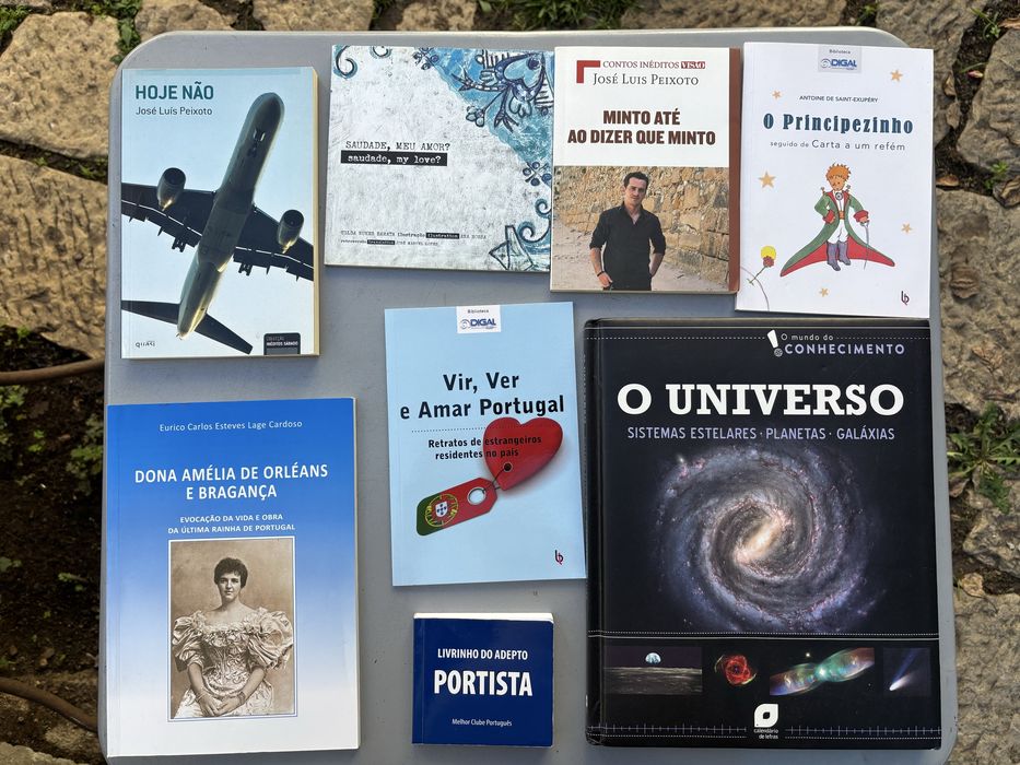 Vendo livros diversos - cada 3€ , tudo 50€