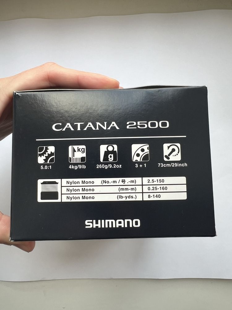 Катушка shimano catana 2500 оригінал. Дешево