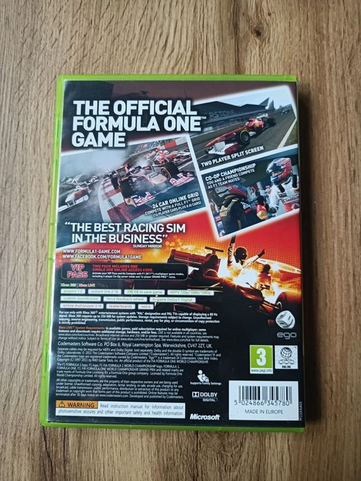 F1 2011  Xbox 360