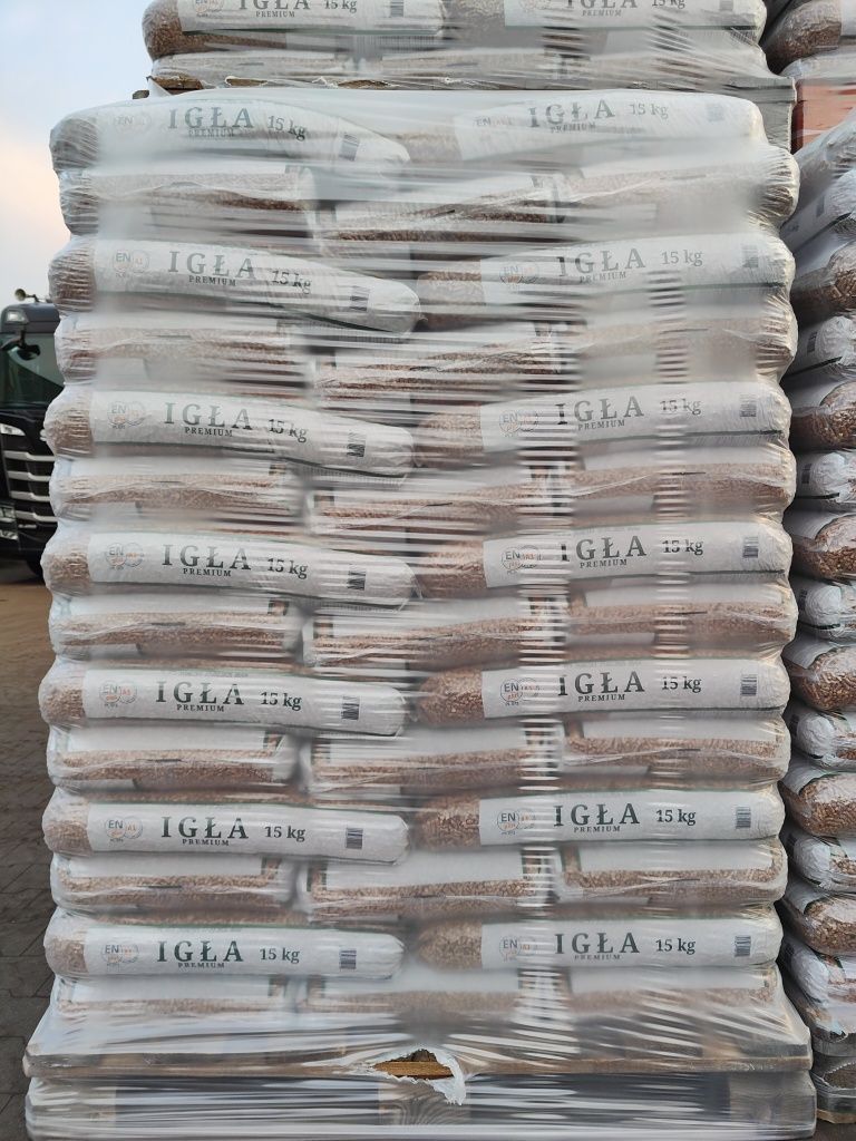 Polski Pellet Certyfikowany IGŁA Premium ENplus A1 Dostawa Olczyk Lava